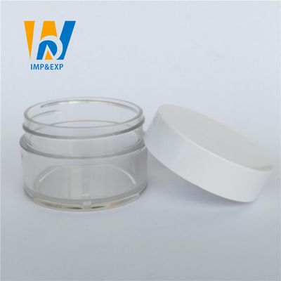 20ml 30g 30ml 2 Oz 1 Oz Kapaklı Şeffaf Plastik Kozmetik Kavanozlar Küçük Kozmetik Numune Kapları