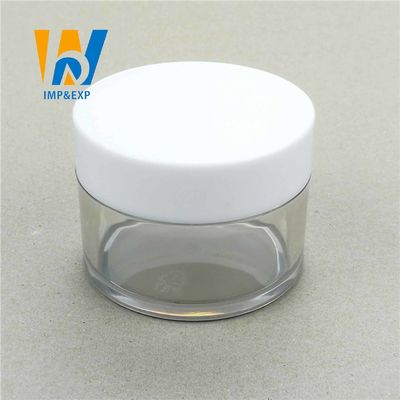 20ml 30g 30ml 2 Oz 1 Oz Kapaklı Şeffaf Plastik Kozmetik Kavanozlar Küçük Kozmetik Numune Kapları