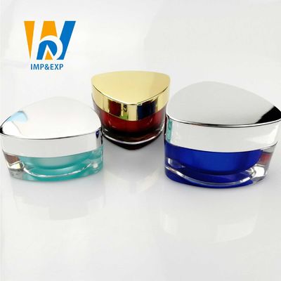 Mor Siyah Kahverengi Boş Plastik Kozmetik Krem Kavanozları Çift Duvar 5ml 50ml 10 Oz 10 Gram Plastik Kaplar